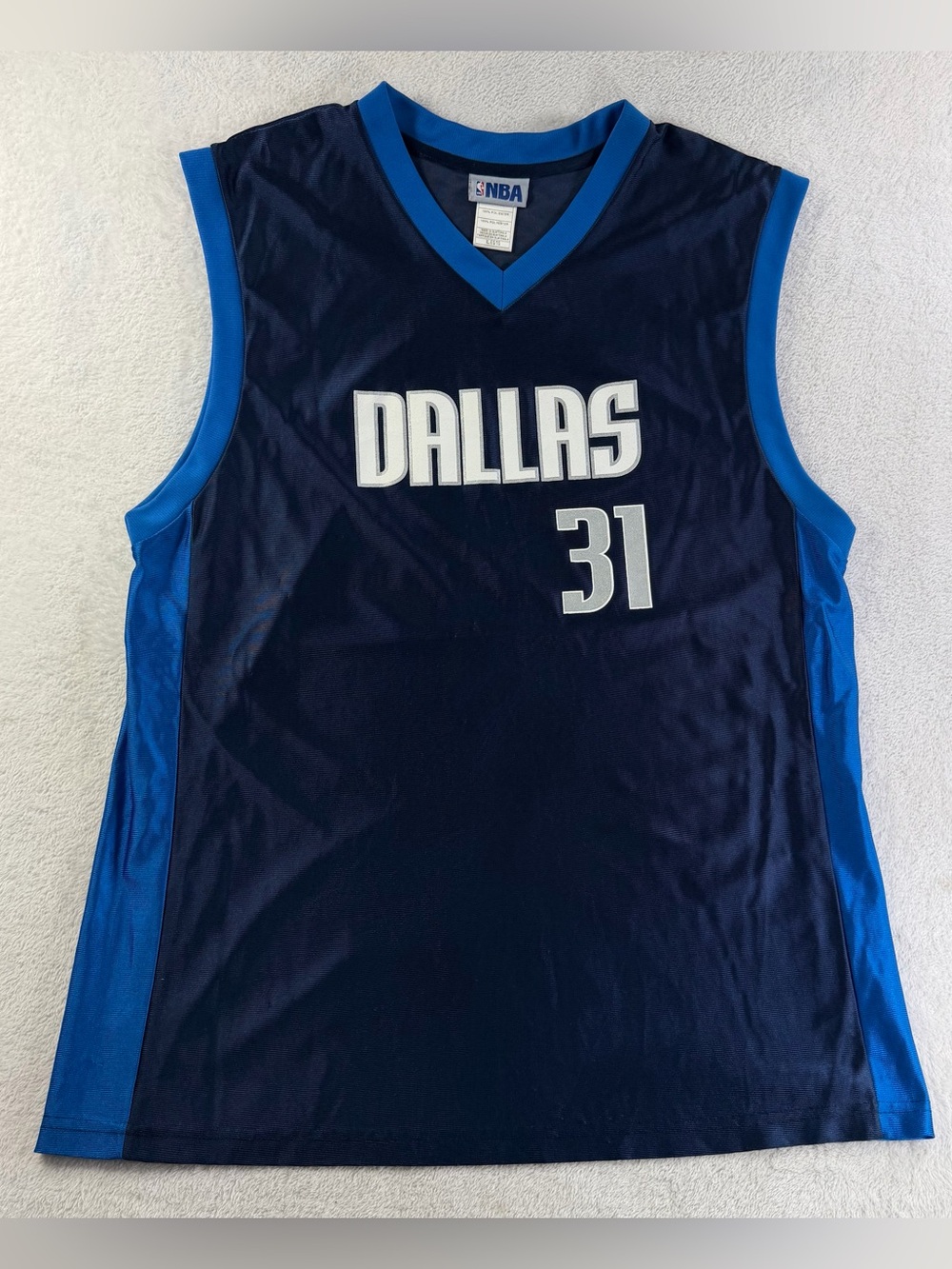 Jason Terry #31 Dallas Mavericks NBA Jersey Men XL 2000s